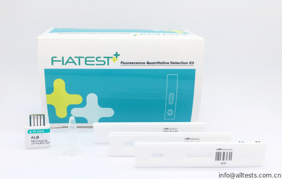 Good price 인간적인 전혈 /serum /plasma에 있는 Fiatest 형광 면역화학적검정 해석기에 의하여 고품질 Microalbumin 시험 사용 온라인으로