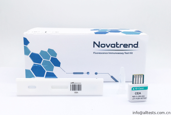 Good price Novatrend 형광 면역화학적검정 해석기 혈청 /Plasma에 의하여 항원 (CEA) 편리한 Carcinoembryonic 시험 쉬운 사용 온라인으로