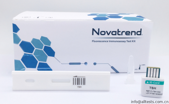 Good price 혈청 /plasma에 있는 Novatrend 형광 면역화학적검정 해석기에 의하여 편리한 hyroid 자극하는 호르몬 (TSH) 시험 사용 온라인으로