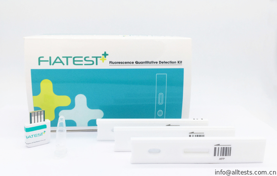 Good price Fiatest 해석기에 의하여 알파 Fetoprotein (AFP) 진단 테스트 장비 사용은 인간적인 혈청 /plasma에 있는 형광 면역화학적검정 갑니다 온라인으로