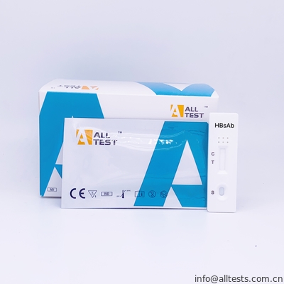 Good price HBsAb 급속한 시험 카세트 (혈청/플라스마) 온라인으로