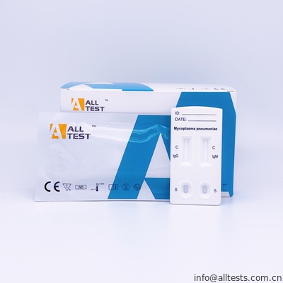 Good price 세륨을 가진 Mycoplasma Pneumoniae 고품질과 정확한 IgG/IgM 결합 급속한 시험 온라인으로