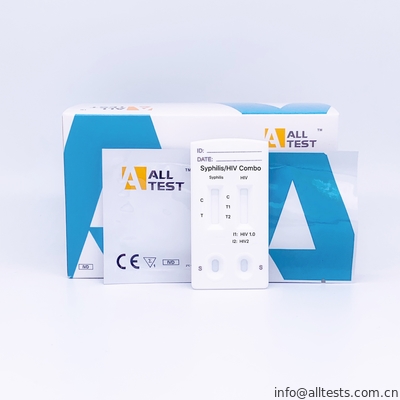 Good price AllTest 매독/에이즈 1.2.O 결합 급속한 시험 장비 전염병 온라인으로