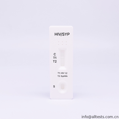 Good price 고품질을 가진 HIV1.2 그리고 매독 (1개의 지구에서) 결합 급속한 시험 카세트 온라인으로