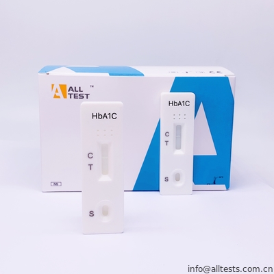 Good price 세륨은 전혈에 있는 Glycated 헤모글로빈 (HbA 1c) 급속한 시험을 증명했습니다 온라인으로