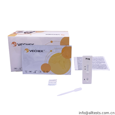 Good price 가축 임신 신속 시험 카세트 (Plasma/Serum/Milk) 단일 스텝 임신 시험 스트립, HCG 임신 시험 온라인으로